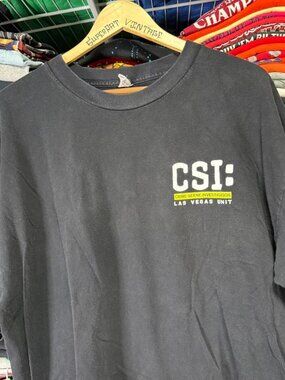 2000s CSI Las Vegas black T-Shirt